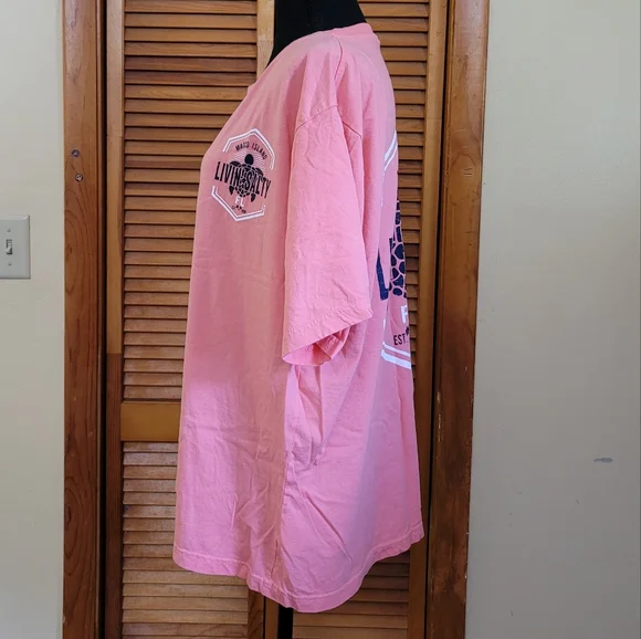 NWOT "Living Salty" Short Sleeve Tee Size XL - Picture 5 of 6